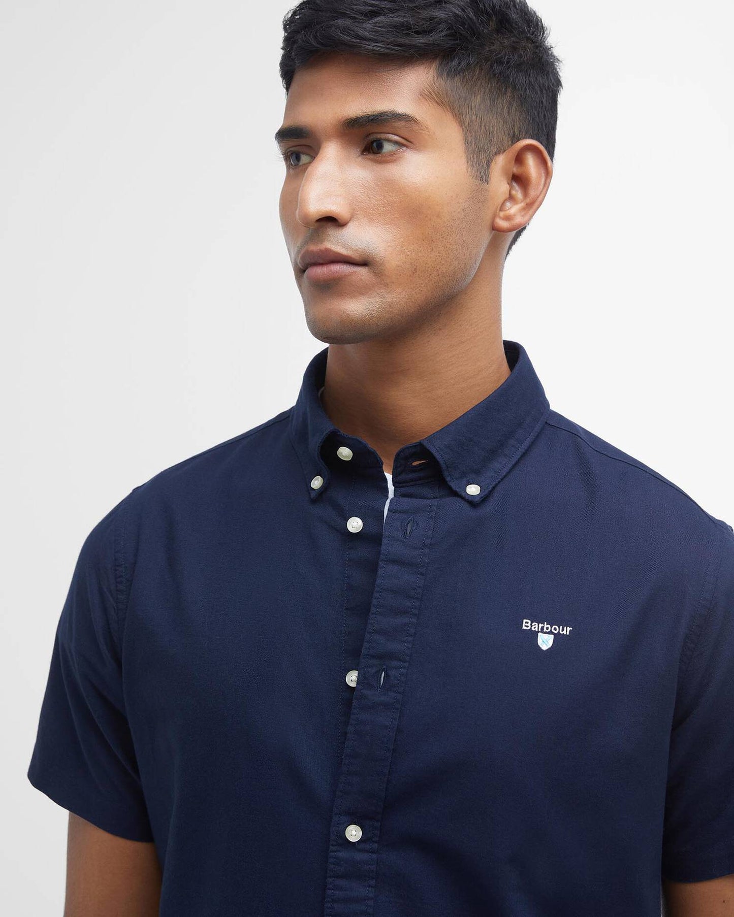 Oxtown Oxford Short Sleeve Shirt (In Navy)