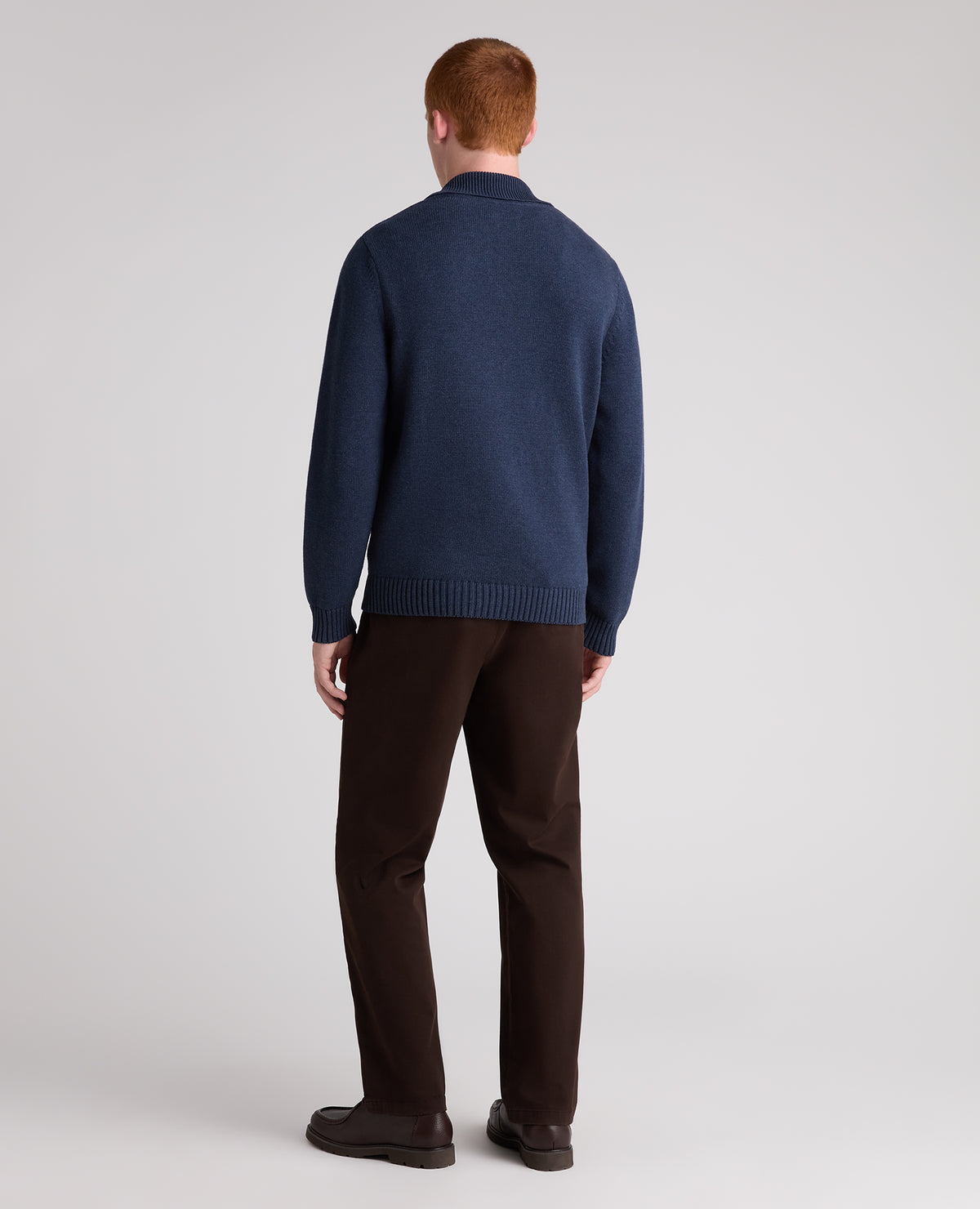V-Neck Collar Sweatshirt