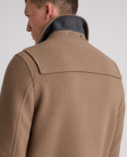 Tyler Bomber Tailored Coat (Taupe)
