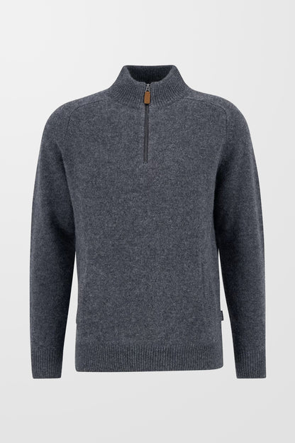 Talder Half Zip Wool Jumper