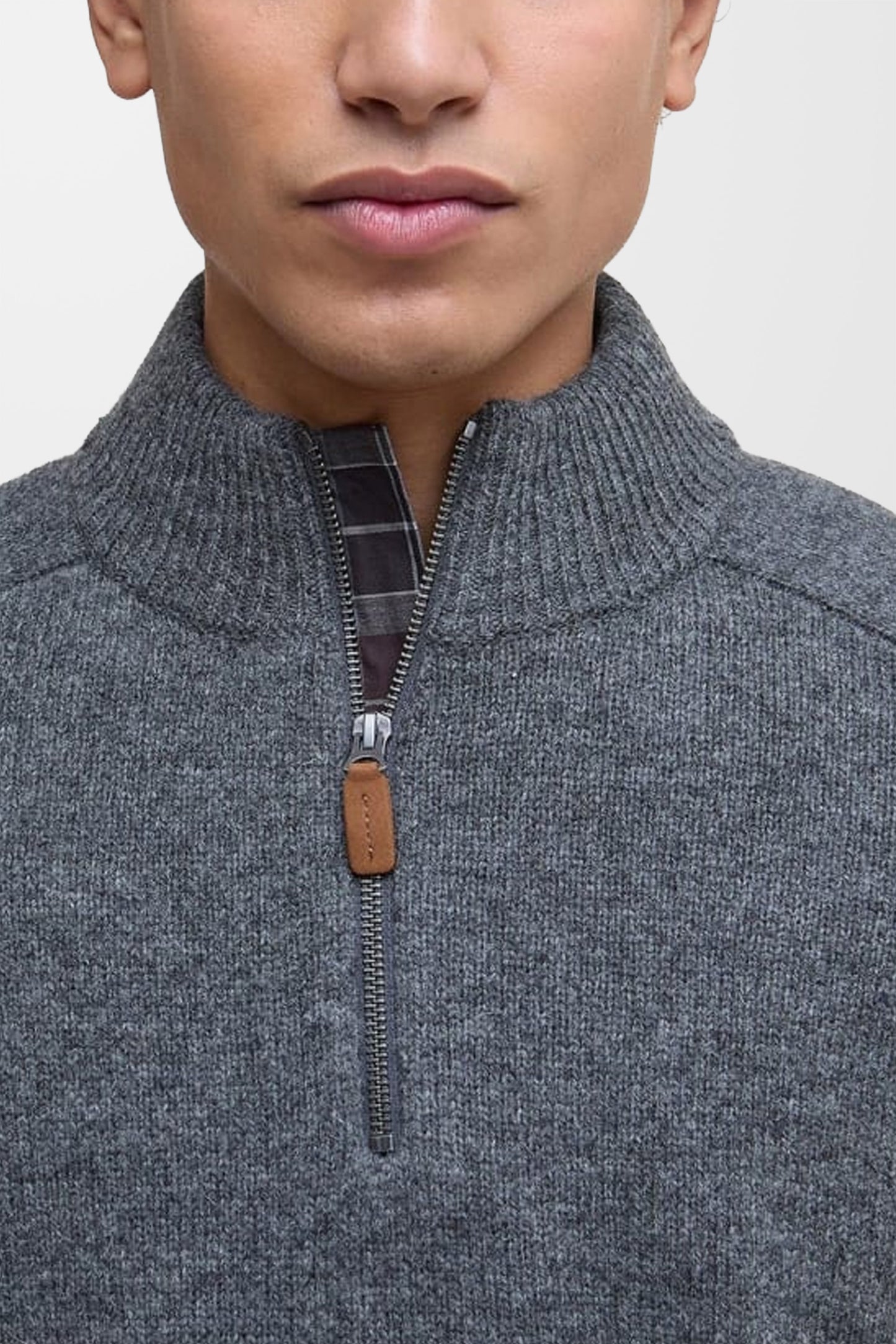 Talder Half Zip Wool Jumper