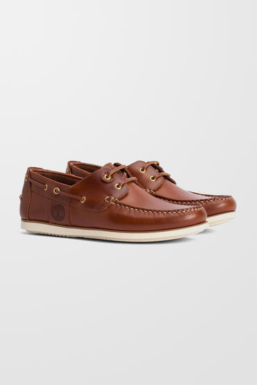 Wake Boat Shoes (in Cognac)