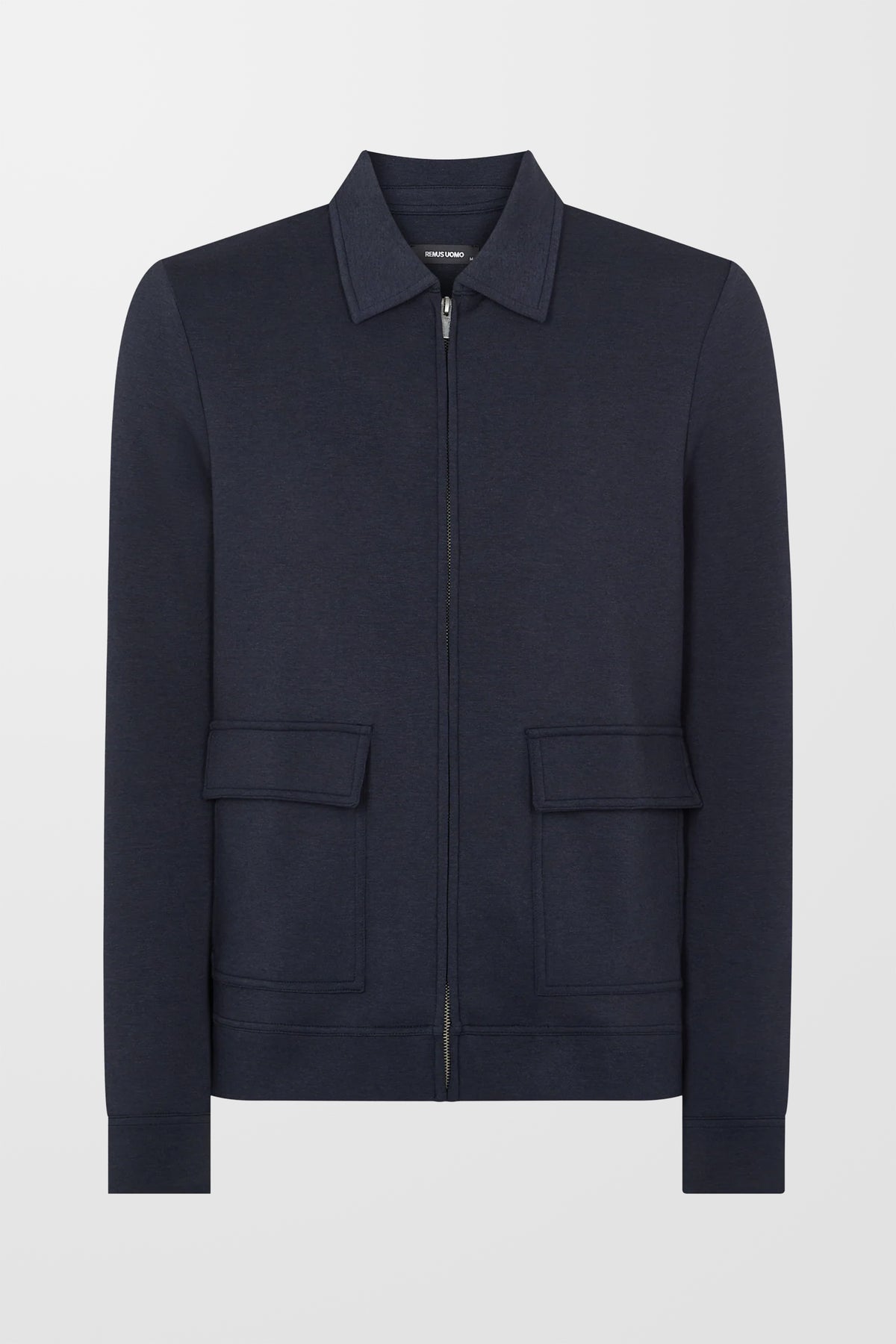Bamboo Blend Overshirt (Navy)