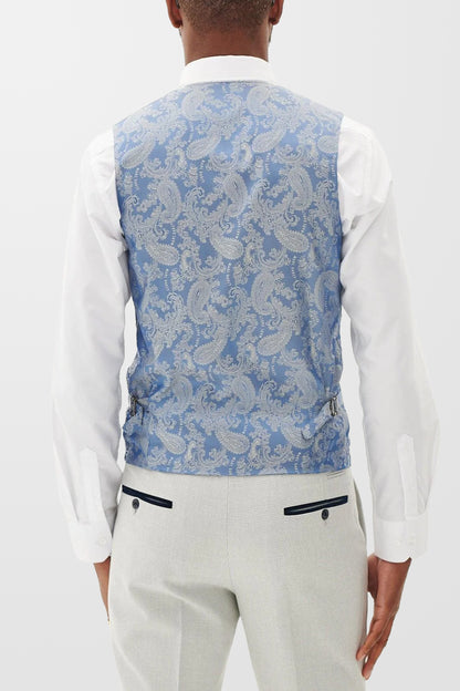 Bromley Stone Check 3pc Suit