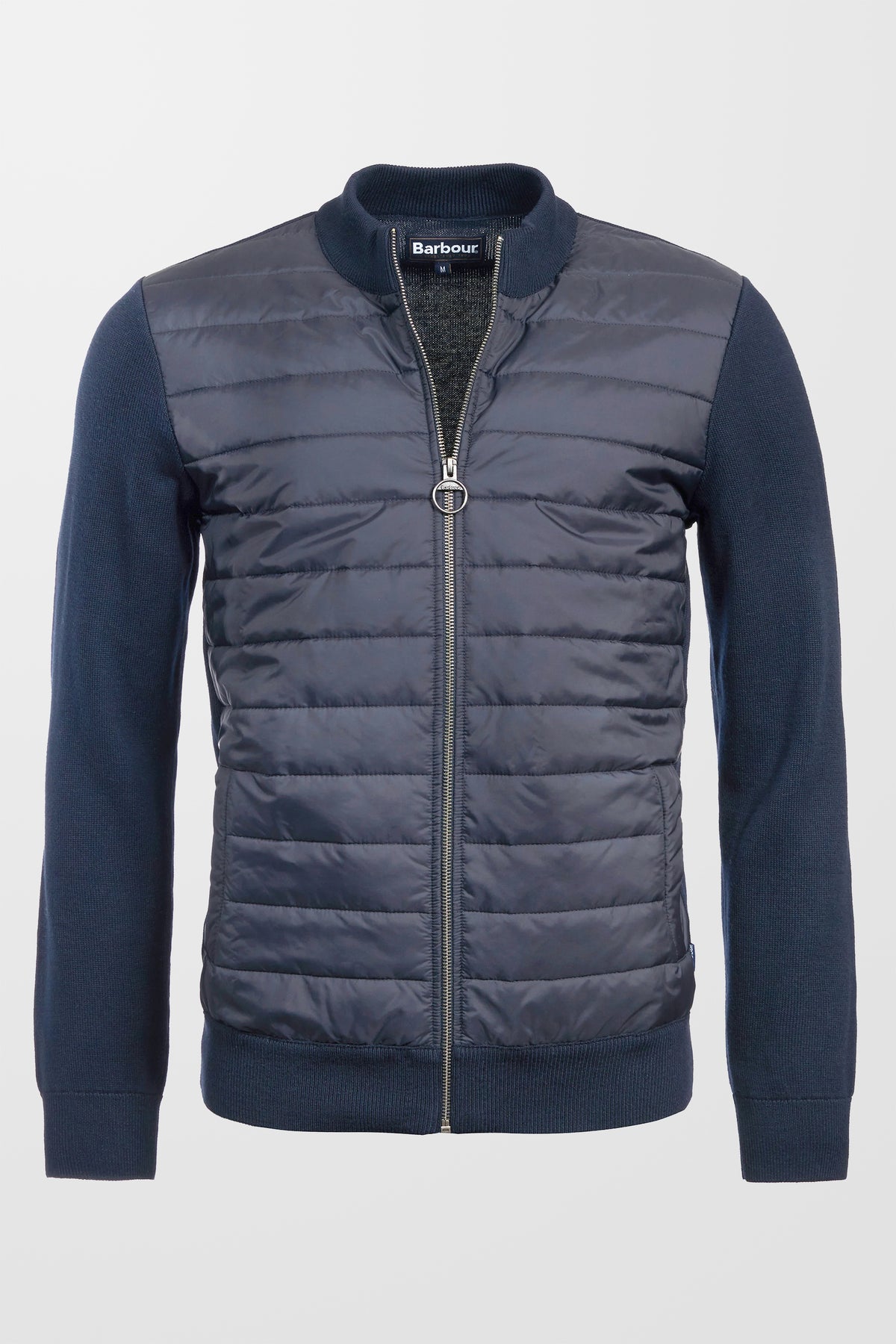 Essential Carn Quilted Jumper (Navy)