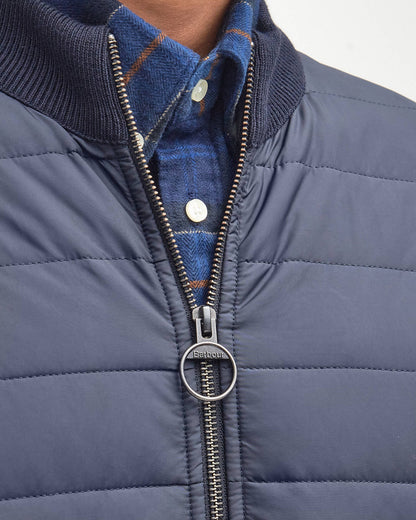 Essential Carn Quilted Jumper (Navy)