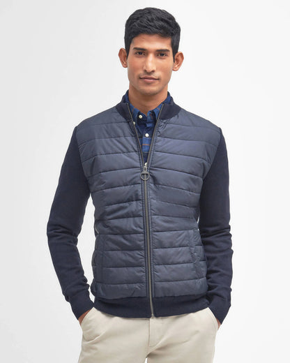 Essential Carn Quilted Jumper (Navy)