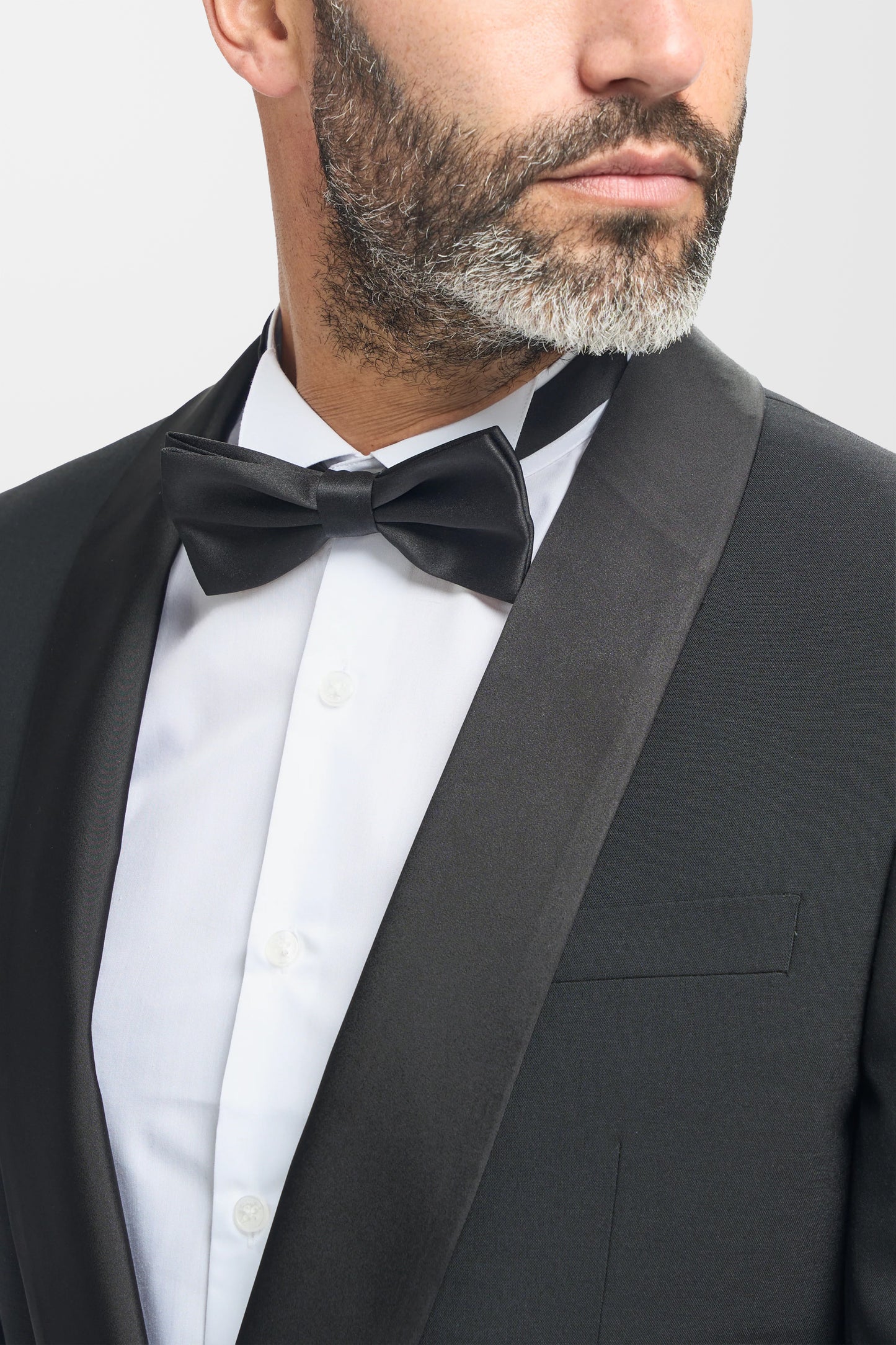 Aspen Black Shawl Neck 2pc Tux Suit