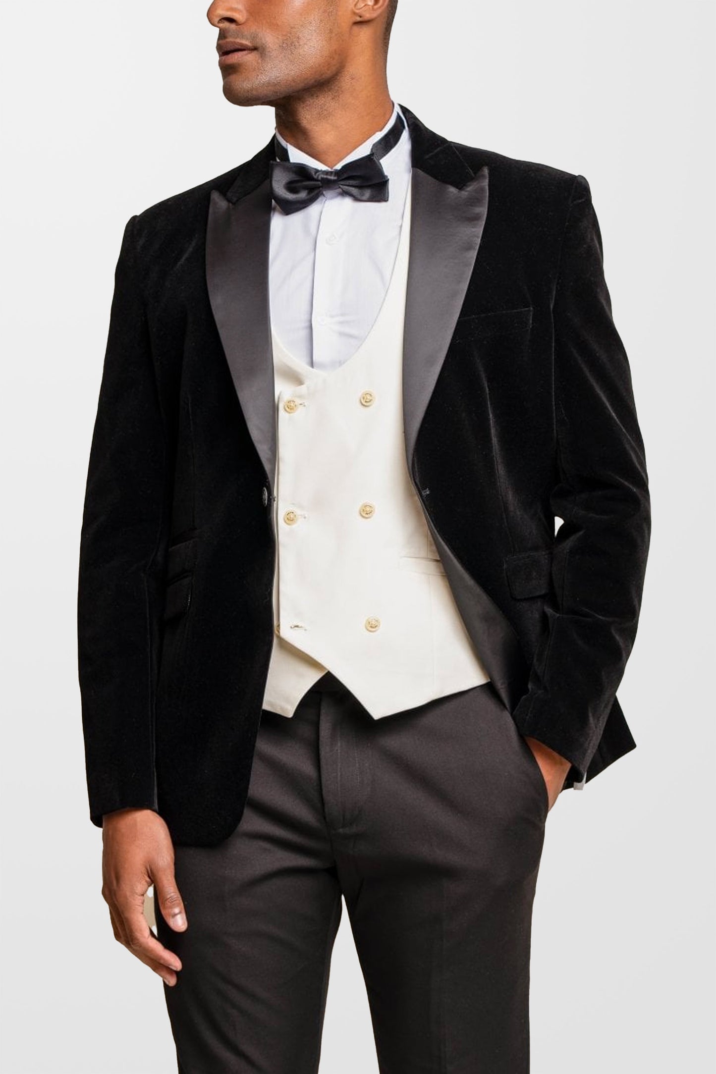 Rosa Velvet Evening Tux Jacket