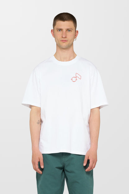 Charmer Oversized T-Shirt (In White)