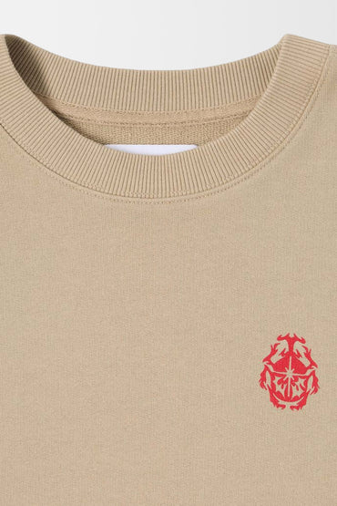 Beetle Sweatshirt (in Beige)