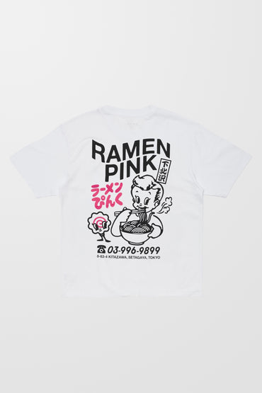 Ramen Oink oversized T-shirt (In White)