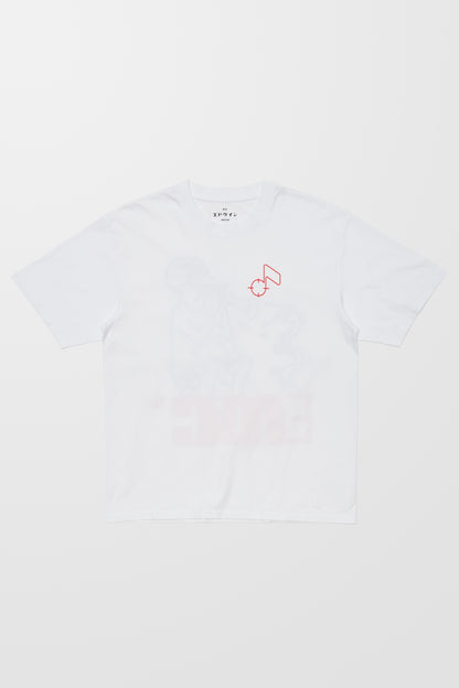 Charmer Oversized T-Shirt (In White)