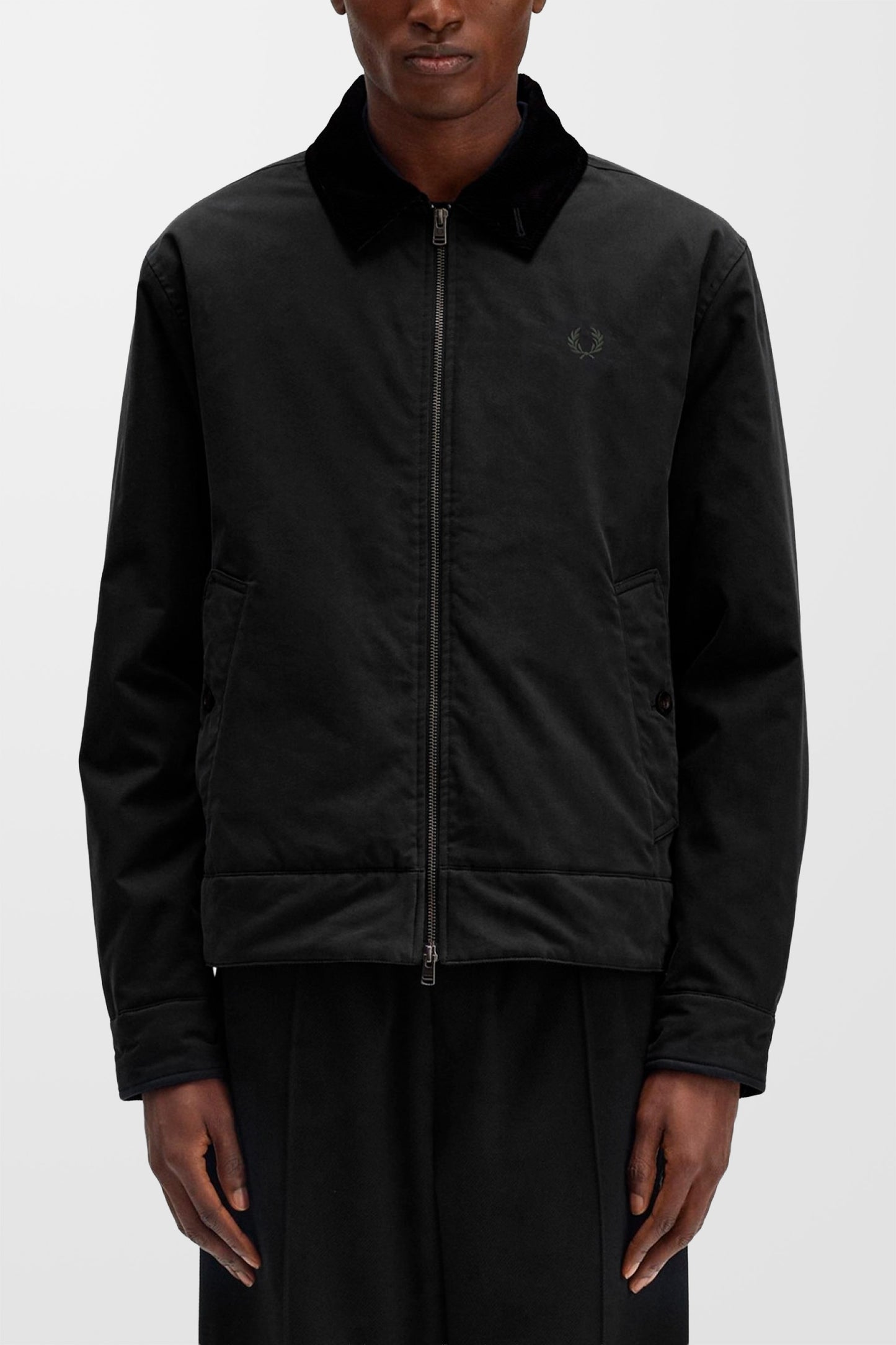 Caban Worker J8535 Jacket (in Black)