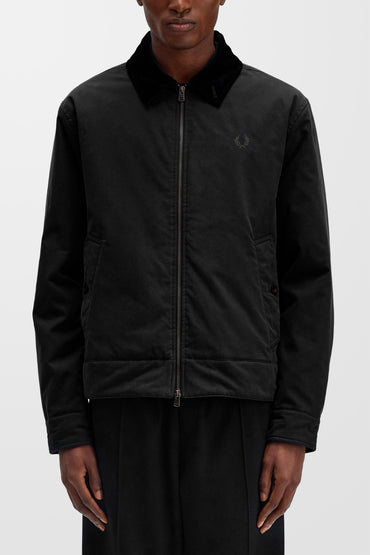 Caban Worker J8535 Jacket (in Black)