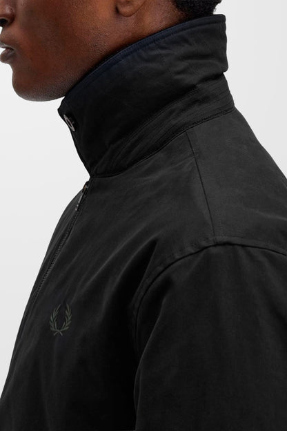 Caban Worker J8535 Jacket (in Black)