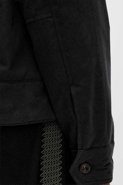 Caban Worker J8535 Jacket (in Black)