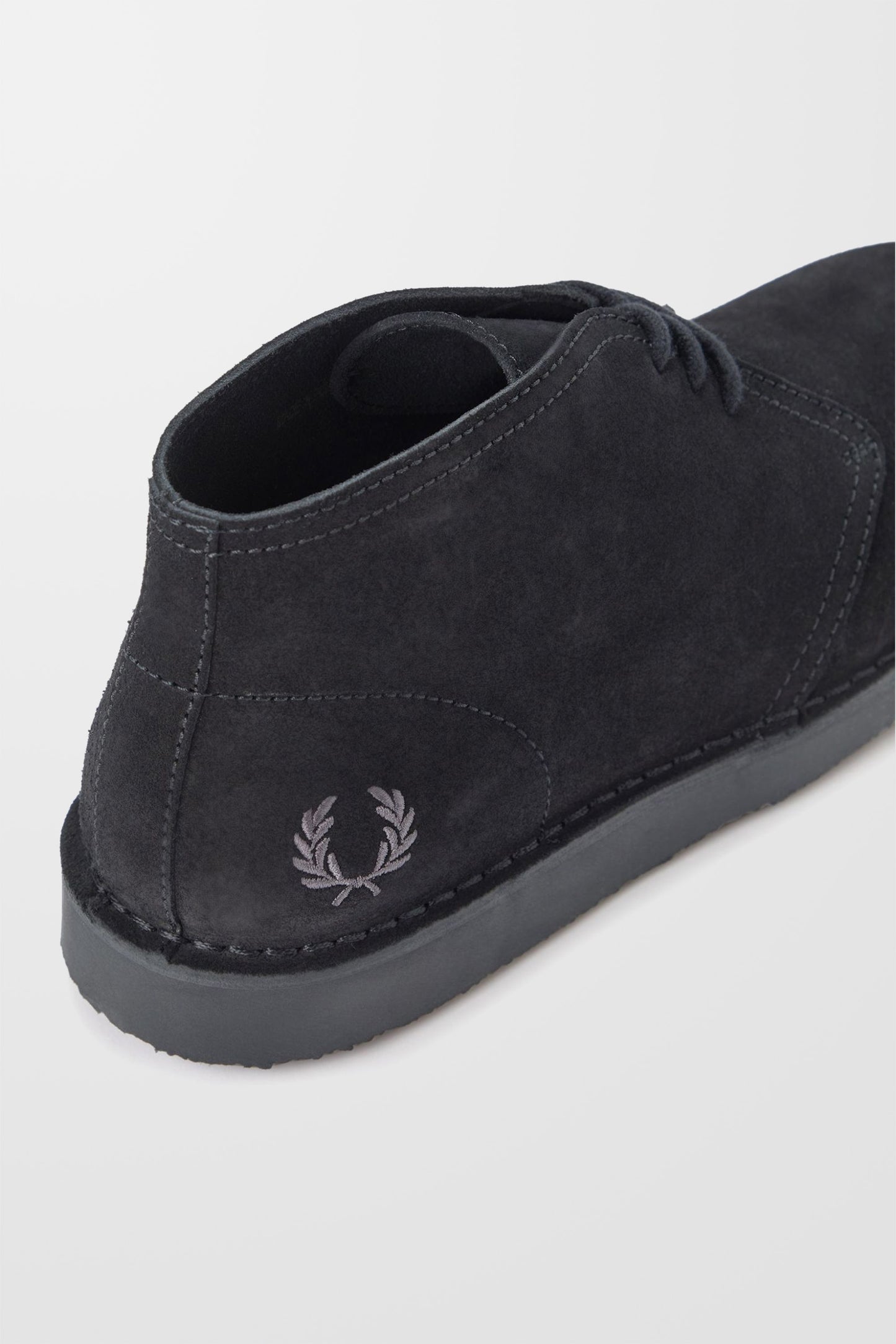Hawley Suede Desert Boot (in Black)