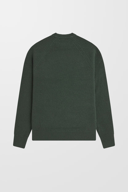 Lambswool Raglan K1548 Jumper (in Green)