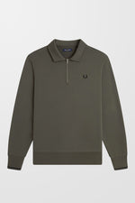Half Zip Collared Sweatshirt M2426 (In Field Green)