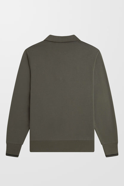 Half Zip Collared Sweatshirt M2426 (In Field Green)