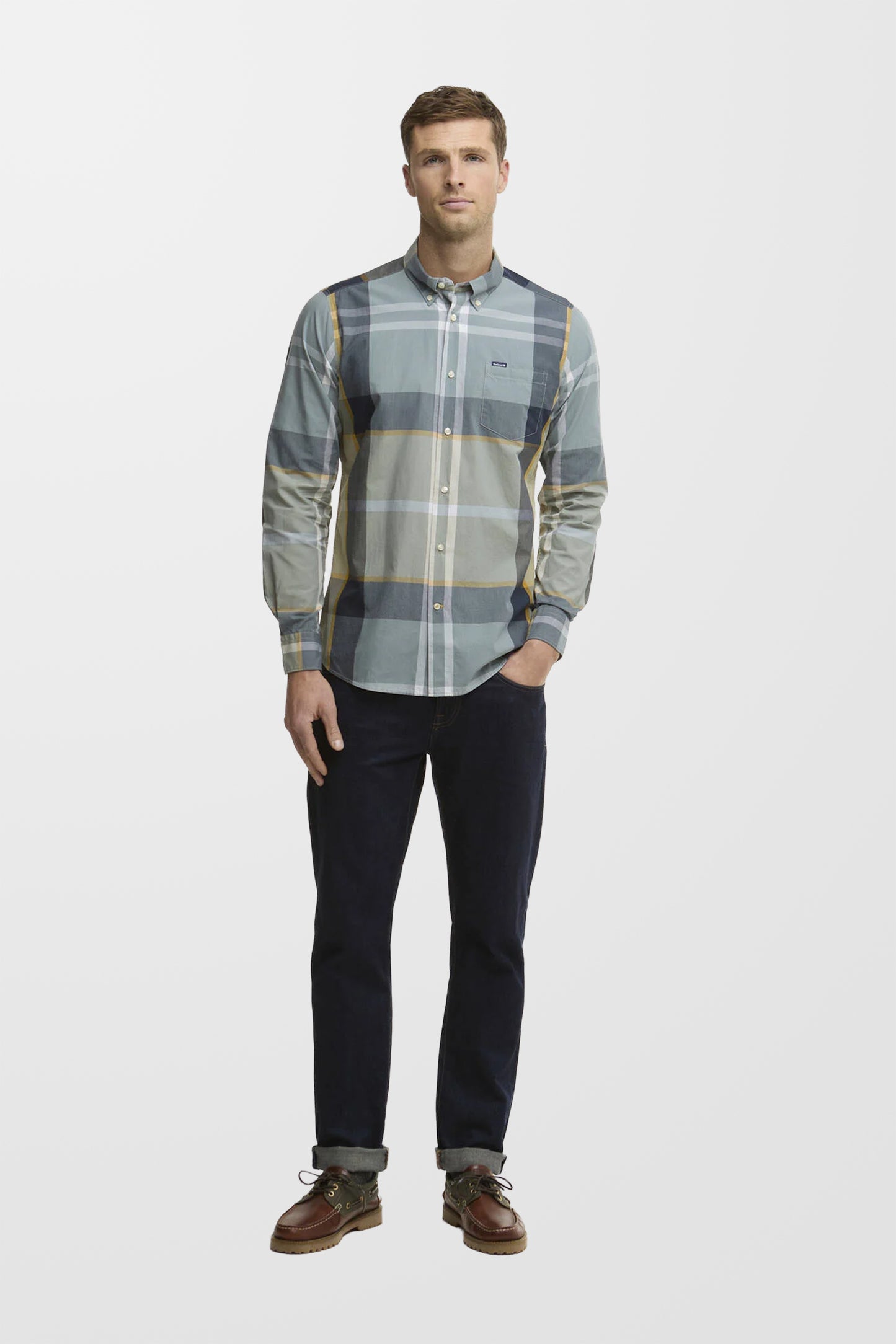 Harris Shirt (In Highland Loch Tartan)