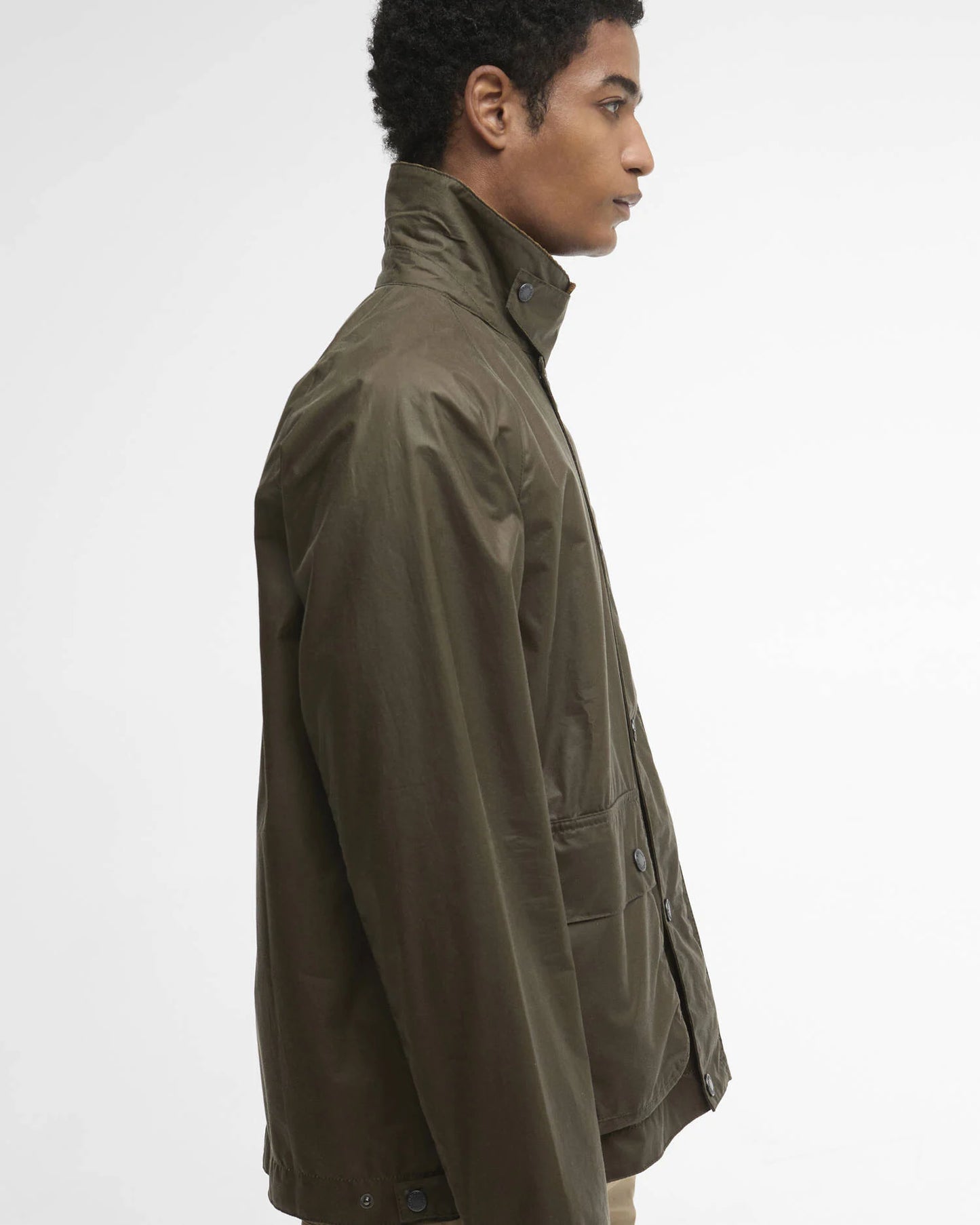 Modern Bedale Wax Jacket (In Beech)