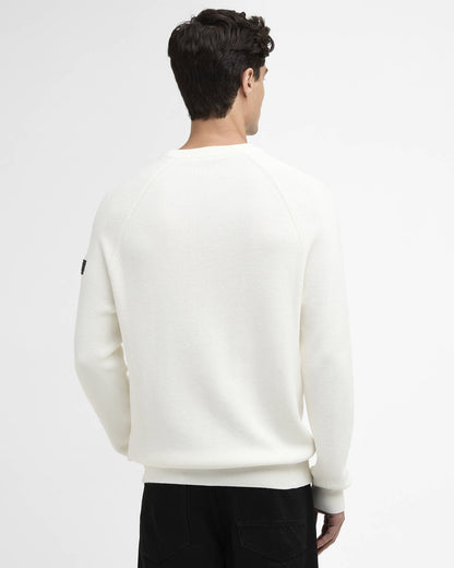 Monmouth Crew NecK Jumper (In Whisper White)