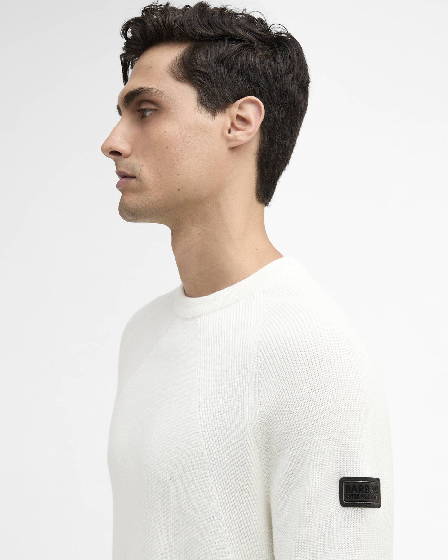 Monmouth Crew NecK Jumper (In Whisper White)