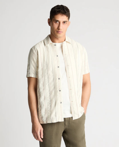 Paolo Tapered Fit Cotton Short Sleeve Shirt