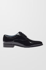 Leather Prato Shoe (Black)
