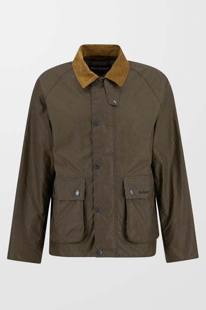 Modern Bedale Wax Jacket (In Beech)