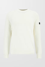 Monmouth Crew NecK Jumper (In Whisper White)