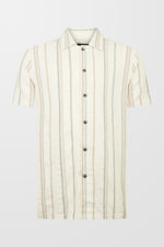 Paolo Tapered Fit Cotton Short Sleeve Shirt