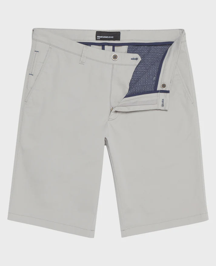 Emilio Shorts Cotton Stretch (Stone)