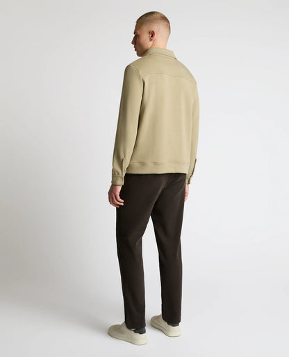 Bamboo Blend Overshirt (Stone)
