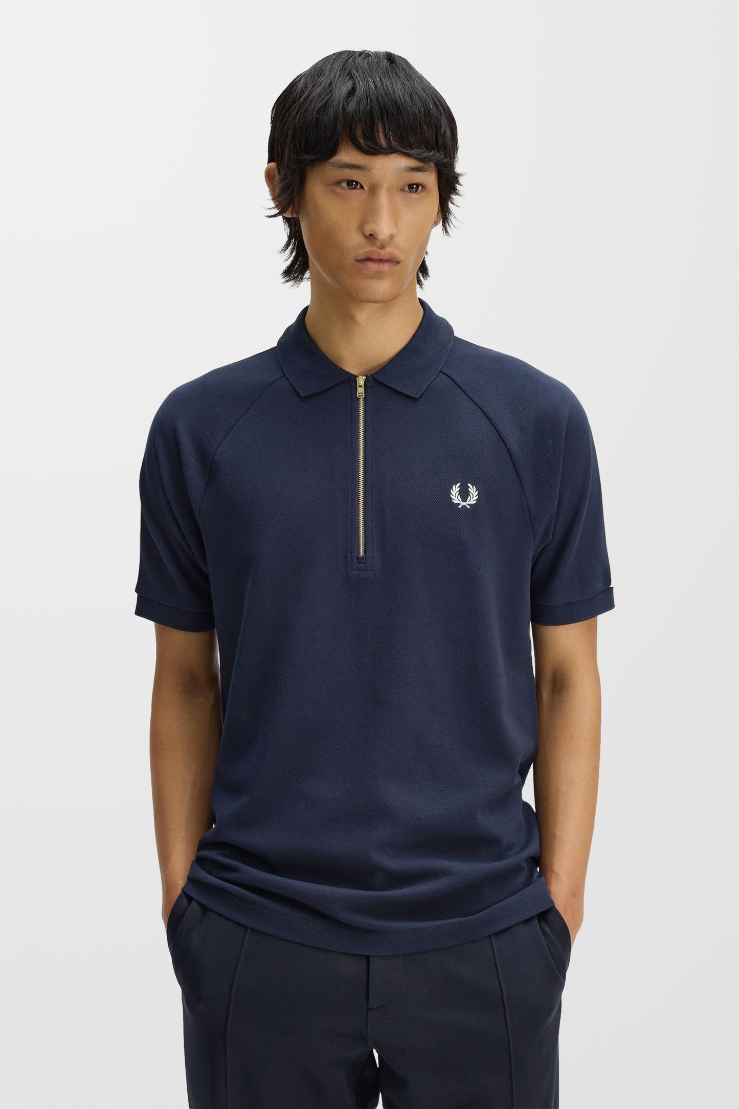 Cable Taped Polo Shirt (608)