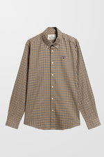 Finkle Tailored Long-Sleeve Shirt ( In Dark Sand )