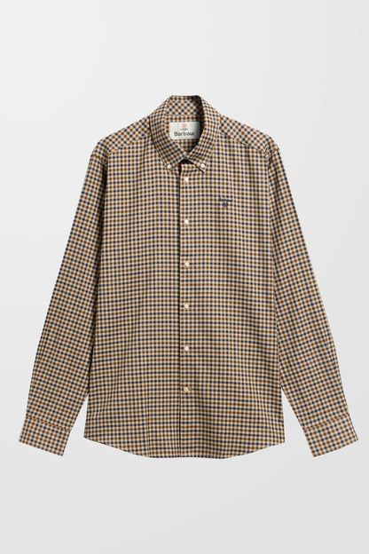 Finkle Tailored Long-Sleeve Shirt ( In Dark Sand )