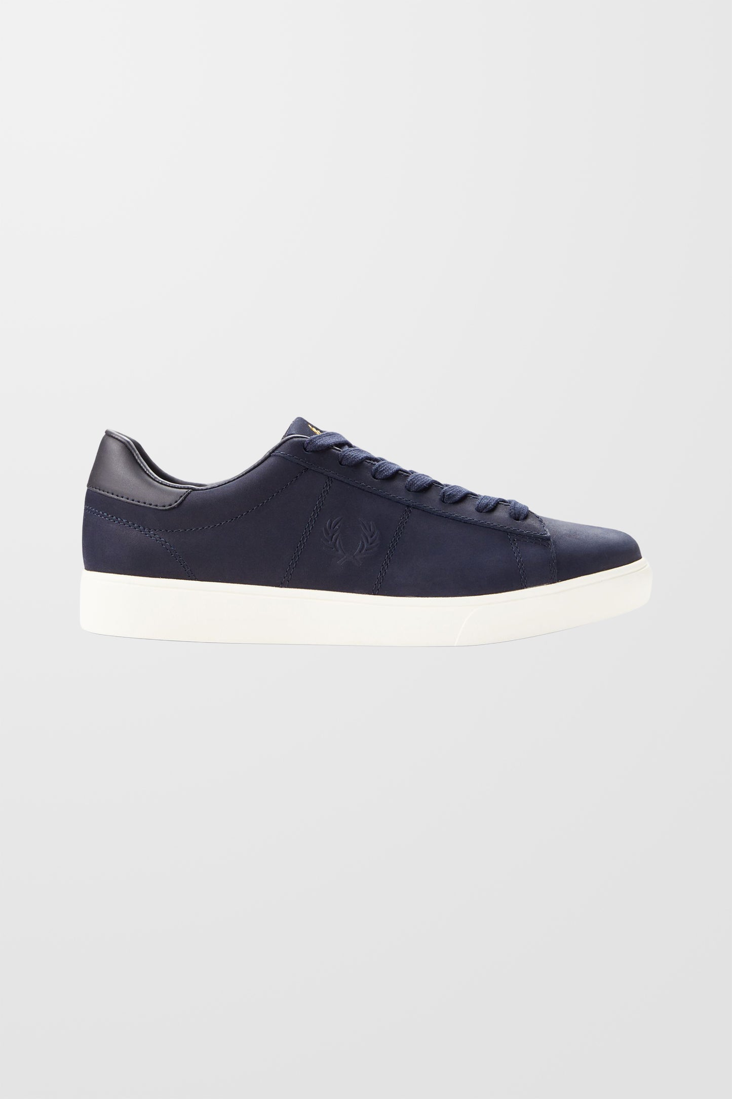 Spencer Nubuck Trainers (in Navy)