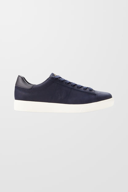 Spencer Nubuck Trainers (in Navy)